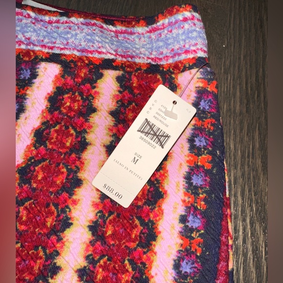 Anthropologie MAEVE “Marala” Multi-Color Bohemian Style Knit Pencil Skirt - Picture 4 of 5